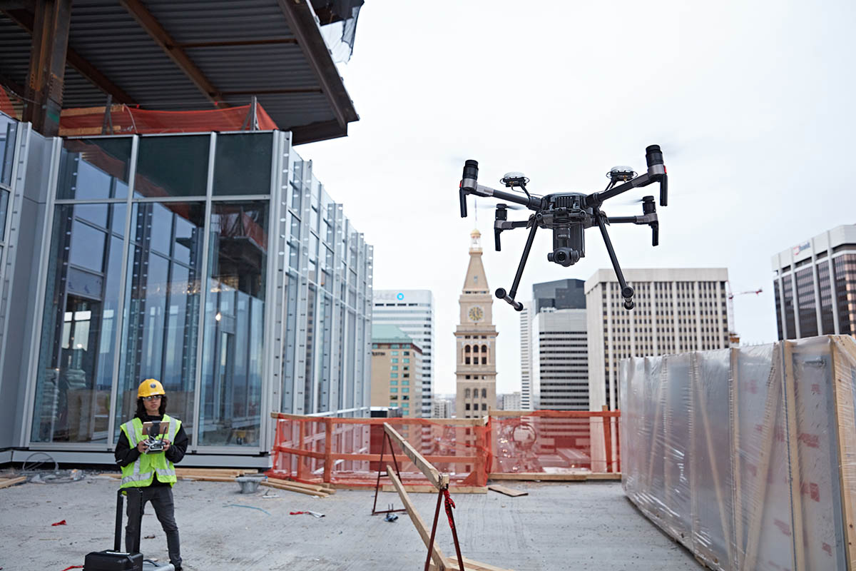 A DJI drone used for inspection. Photo: DJI A DJI drone used for inspection. Photo: DJI