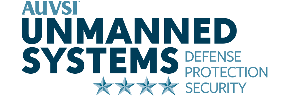 Unmanned Systems Defense Protection Security Logo