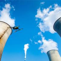 Intel's Falcon 8+, part of Honeywell's new InView inspection service.