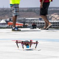 Qualcomm's UAS testing. Photo: Qualcomm