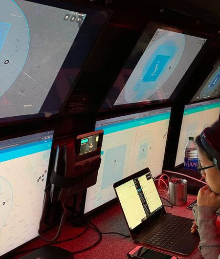 A Skyward operations center for drones. More could be done with 5G and beyond line of sight flights, the company says. Photo: Skyward