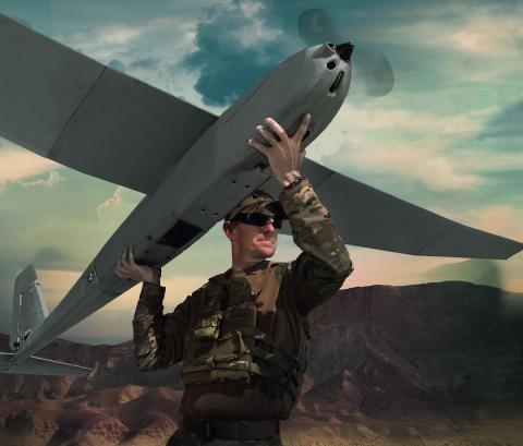 AeroVironment's new Puma Long Endurance UAS. Photo: AeroVironment