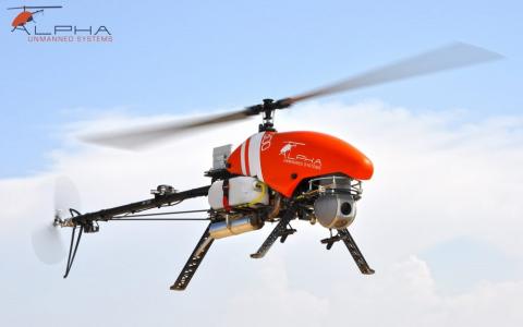 Alpha Unmanned Systems' Alpha 800 UAV. Photo courtesy of Alpha Unmanned Systems.