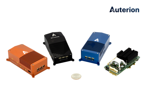 The Auterion Skynode family. Photo: Auterion