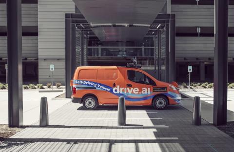 Drive.ai's self-driving vehicle. Photo: Drive.ai