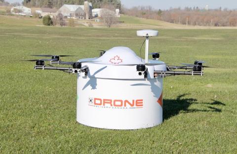 A Drone Delivery Canada UAS, photo courtesy of Drone Delivery Canada.