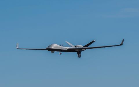 GA-ASI's MQ-9 UAS, photo courtesy of General Atomics Aeronautical Systems, Inc.