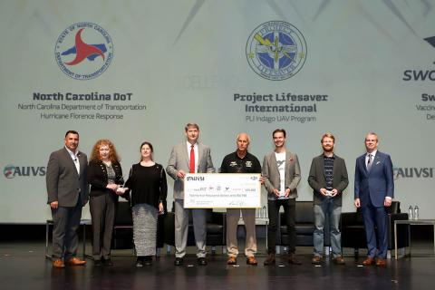 The winners of the 2019 Excellence Humanitarian Awards. Photo: Becphotography