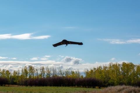 In-Flight Data has been awarded three GUINNESS WORLD RECORDS™ for drone flights recently carried out as part of a groundbreaking BVLOS project with help from senseFly. Photo: In-Flight Data