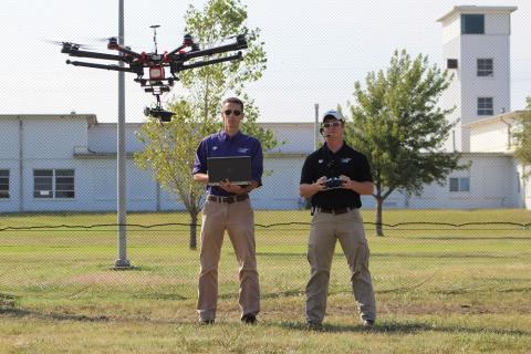 A new graduate certificate in unmanned aircraft systems information assurance will be offered at Kansas State University Polytechnic Campus beginning in fall 2018. Photo: Kansas State University Polytechnic Campus