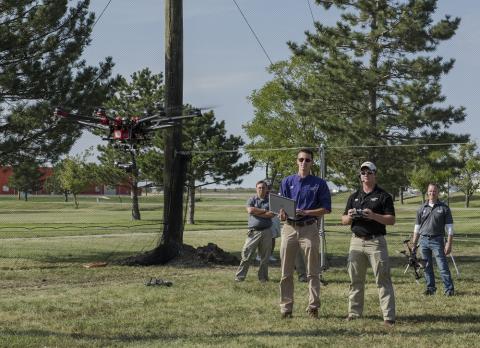 Kansas State University Polytechnic Campus offers a variety of UAS training courses, including customized trainings to meet specific industry or organization needs. Photo: Kansas State University