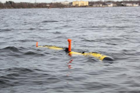 Iver4 580 Unmanned Underwater Vehicle. Photo: Business Wire