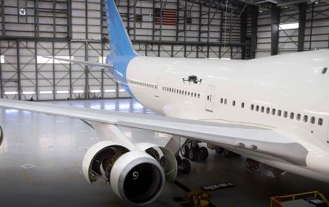 Unmanned aerial vehicles can collect inspection data, following precise flight paths with digital points of inspection. Unmanned aerial vehicles can collect inspection data, following precise flight paths with digital points of inspection.