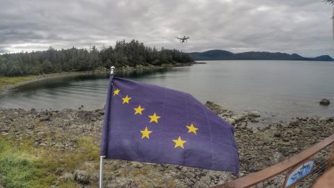 Oceans Unmanned has expanded its freeFLY Drone Program to Alaska. Photo: Oceans Unmanned