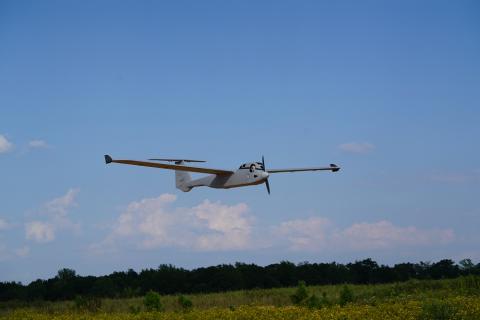 PAE ISR’s Resolute Eagle UAS completes its first commercial airspace flight. Photo courtesy of PAE ISR.