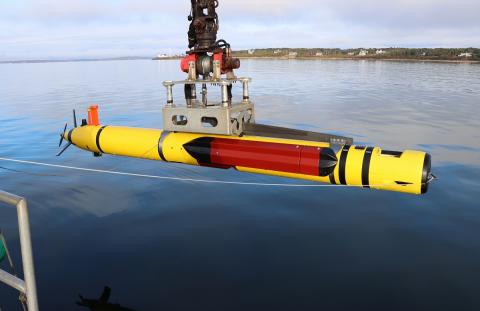Hydroid has announced that it has integrated an in-mission processor on a REMUS 600 UUV with the KONGSBERG High-Resolution Interferometric Synthetic Aperture Sonar (HISAS) 2040 for a customer. Photo: Hydroid Inc.