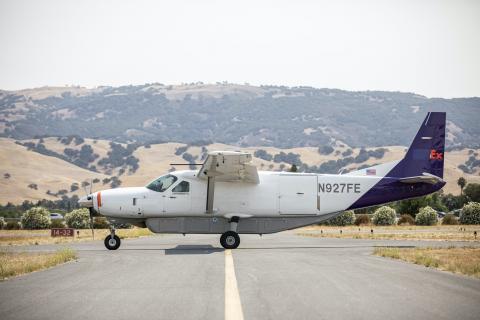 Reliable Robotics Cessna Caravan at San Martin Airport in California. Photo: Business Wire
