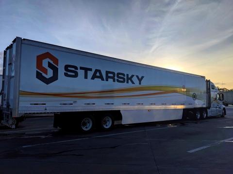 Starsky Robotics' autonomous truck. Photo: Starsky Robotics
