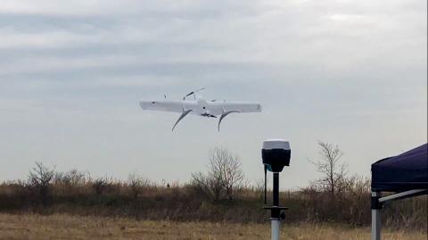 Swift Tactical Systems launches one of its unmanned systems for a sensitive mission. The commercial agreement between the US manufacturers will enable Swift to integrate the Silvus radios into its suite of American made UAVs. Photo: PRNewswire