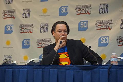 Ibm’s Marc Teerlink talks about Watson at Awesome Con in Washington, D.C. Photo: Rae Gabriele Ibm’s Marc Teerlink talks about Watson at Awesome Con in Washington, D.C. Photo: Rae Gabriele