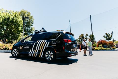 Voyage's autonomous vehicle. Photo: Voyage